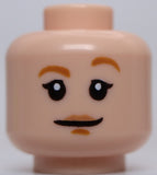 Lego Female Medium Nougat Eyebrows Nougat Lips Raised Left Eyebrow Shouting