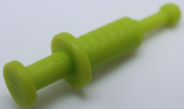 Lego 5x Lime Green Minifig Utensil Syringe
