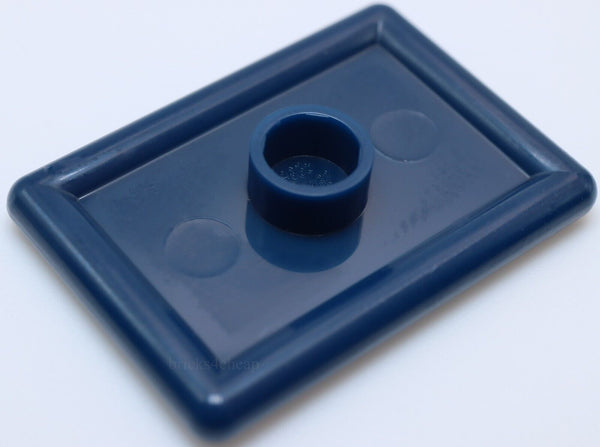Lego Dark Blue Minifig Utensil Serving Tray Rectangle