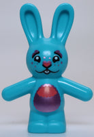 Lego Medium Azure Bunny Standing Coral Metallic Pink Nose Bunchu