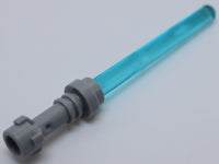 Lego Star Wars Hilt with Trans Light Blue Bar 4L Saber Blade Minifig Weapon