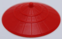 Lego 2x Ninjago Red Minifig Headgear Hat Conical Asian