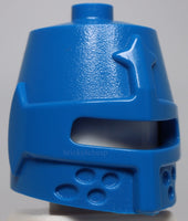 Lego Blue Minifigure Headgear Helmet Castle Closed with Eye Slit