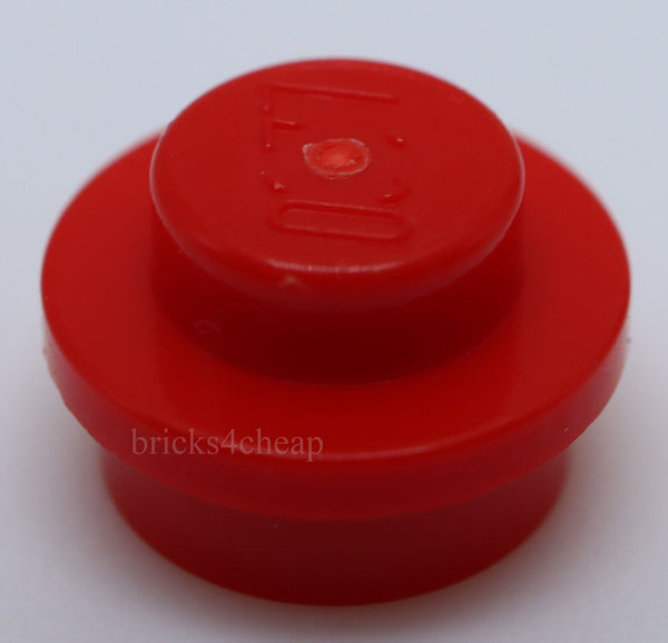 Lego 40x Red Round Plate 1 x 1