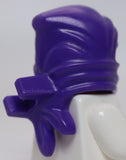 Lego Dark Purple Minifig Headgear Ninja Wrap