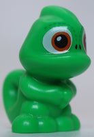 Lego Bright Green Chameleon Upright Hole on Top Hole on Tail Orange Eyes Pascal