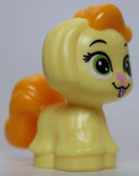 Lego Dog Whisker Haven Tales Rapunzels Puppy with Bright Light Orange Bangs