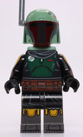 Lego Star Wars Boba Fett Minifig Repainted Beskar Armor with Jet Pack 75326