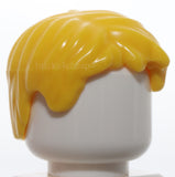 Lego Yellow Minifigure Hair Short Tousled with Side Part