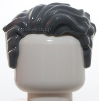 Lego Minifigure Hair Swept Left Tousled Slight Widows Peak Short Sideburns