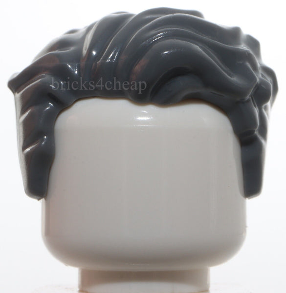 Lego Minifigure Hair Swept Left Tousled Slight Widows Peak Short Sideburns