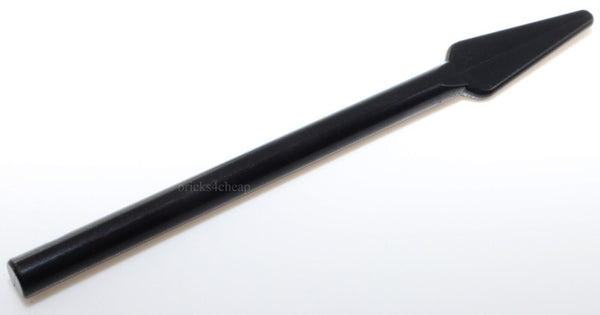 Lego 2x Black Minifig Spear Pike Weapon
