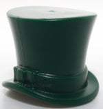 Lego Dark Green Minifigure Headgear Hat Top Hat with Ribbon