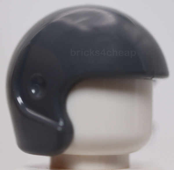 bluish gray motorcycle helmets Lego Dark Bluish Gray Minifigure Headgear Helmet Sports Flight Footbal – Gems In the Attic