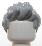 Lego Light Bluish Gray Minifig Hair Spiked