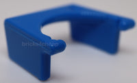 Lego 4x Blue Minifigure Helmet Visor SW Clone Trooper