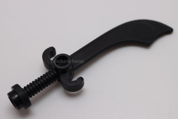 Lego Black Weapon Sword Scimitar