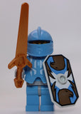 Lego Medium Blue Knights Kingdom II Jayko Decorted Torso Armor Shield and Sword