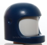 Lego Classic Space Dark Blue Minifig Helmet Space Thick Chin Strap Reissue