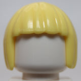 Lego Bright Light Yellow Minifigure Hair Short Bob Cut