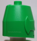 Lego Castle Bright Green Minifigure Headgear Helmet Closed Eye Slit Great Helm