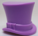 Lego Medium Lavender Minifigure Headgear Hat Top Hat with Ribbon
