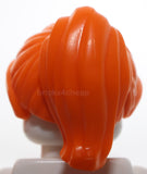 Lego Orange Minifig Hair Female Ponytail and Swept Sideways Fringe