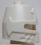Lego White Minifigure Headgear Helmet Castle Closed with Eye Slit