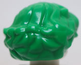 Lego Green Minifigure Hair Female Short Wavy with Side Part