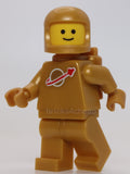 Lego Classic Space Man Pearl Gold with Air Tanks and Updated Helmet