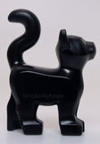 Lego Cat Standing with Lime Eyes Dark Bluish Gray Nose Pattern