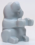 Lego Light Bluish Gray Koala with Black Eyes and Nose Pattern