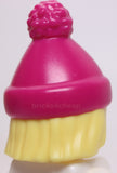 Lego Minifigure Hair Combo Hair Hat Straight Shoulder Length Molded Stocking Cap