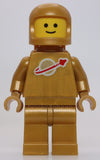 Lego Classic Space Man Pearl Gold with Air Tanks and Updated Helmet