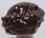 Lego Dark Brown Minifigure Hair Female Short Wavy with Side Part