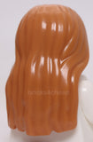 Lego Medium Nougat Minifigure Hair Long Parted in Center