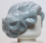 Lego Light Bluish Gray Minifigure Hair Female Short Wavy with Side Part