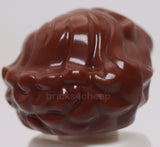 Lego Reddish Brown Minifigure Hair Female Short Wavy with Side Part