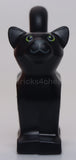 Lego Cat Standing with Lime Eyes Dark Bluish Gray Nose Pattern