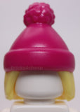 Lego Minifigure Hair Combo Hair Hat Straight Shoulder Length Molded Stocking Cap