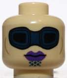Lego Star Wars Tan Head Dual Sided Alien Luminara Unduli Purple Lips Mask