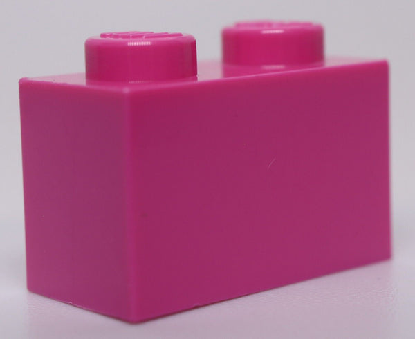Lego 16x Dark Pink 1 x 2 Brick