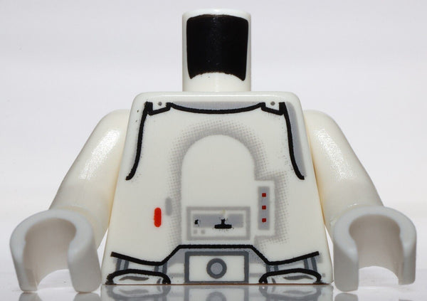 Lego Star Wars White Torso Armor Snowtrooper Pattern