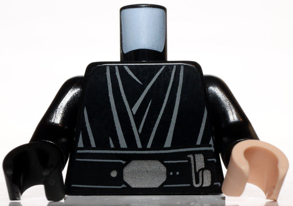 Lego Star Wars Black Torso Belt Light Bluish Gray Robe Luke Skywalker