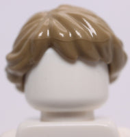 Lego Dark Tan Minifig Hair Female Ponytail Long French Braided