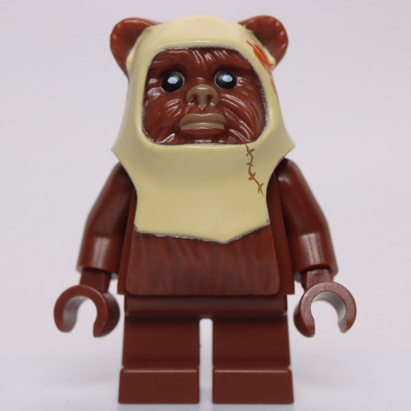 Lego Star Wars Reddish Brown Paploo Ewok Minifig