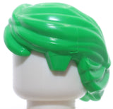 Lego Bright Green Minifig Hair Swept Back Tousled Anakin