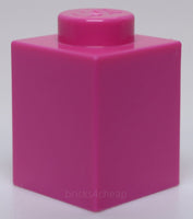 Lego 16x Dark Pink 1 x 1 Brick