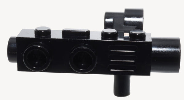 Lego 2x Star Wars Black Blaster Space Gun Camera with Side Sight