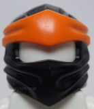 Lego Ninjago Hood Wrap Type 4 with Molded Orange Headband Pattern